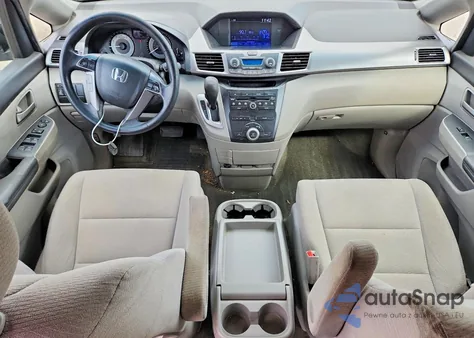 2012 Honda Odyssey Ex z USA, uszkodzony, nr VIN 5FNRL5H43CB021353